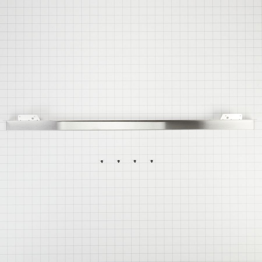 30-in Warming Drawer Heat Deflector - Black/stainless Steel W10727416