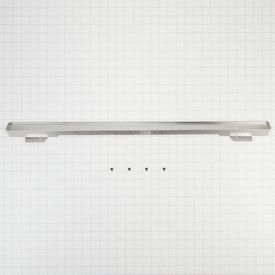 30-in Warming Drawer Heat Deflector - Black/stainless Steel W10727416