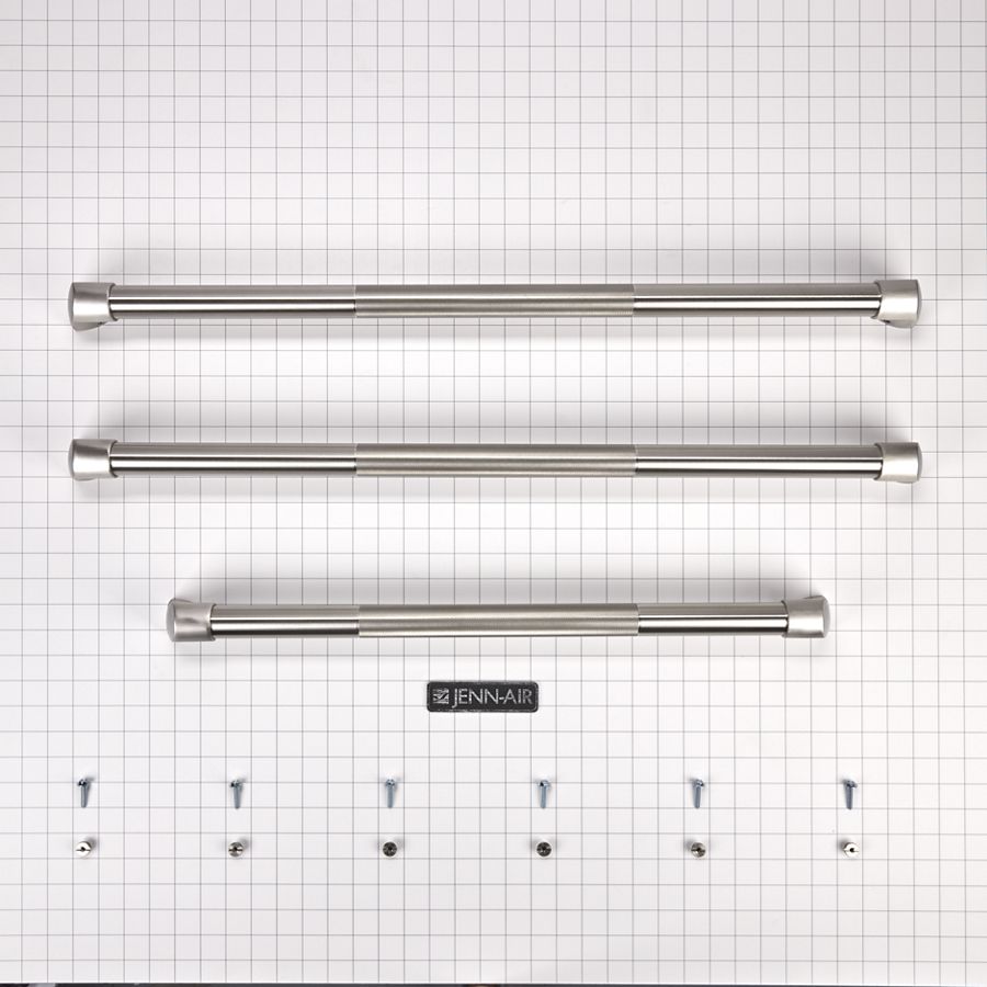 36-IN French Door Refrigerator Pro-Style Handle Kit - Stainless Steel for JF36NXFXDE Model W10745429