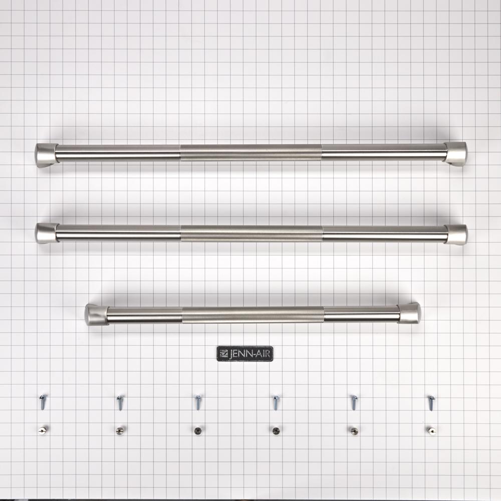 36-IN French Door Refrigerator Pro-Style Handle Kit - Stainless Steel for JF36NXFXDE Model W10745429