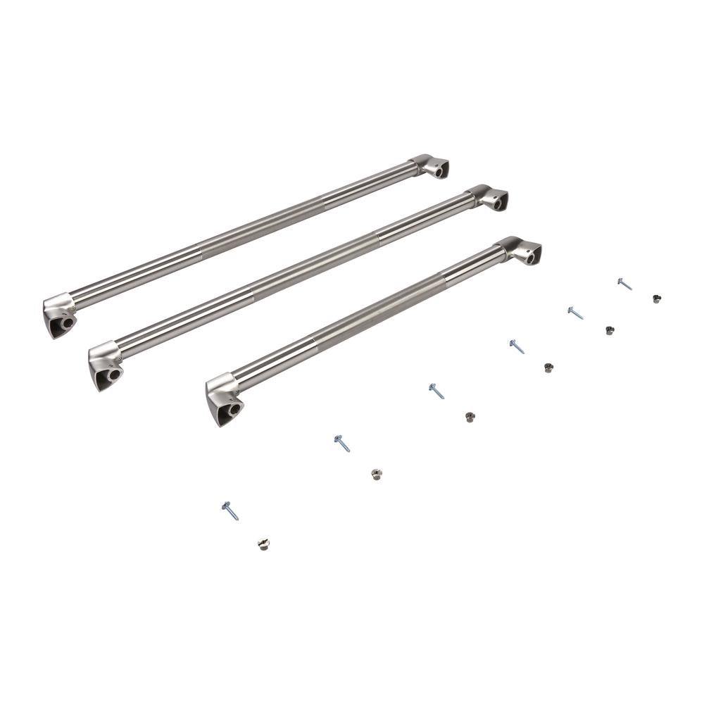 36-IN French Door Refrigerator Pro-Style Handle Kit - Stainless Steel for JF36NXFXDE Model W10745429