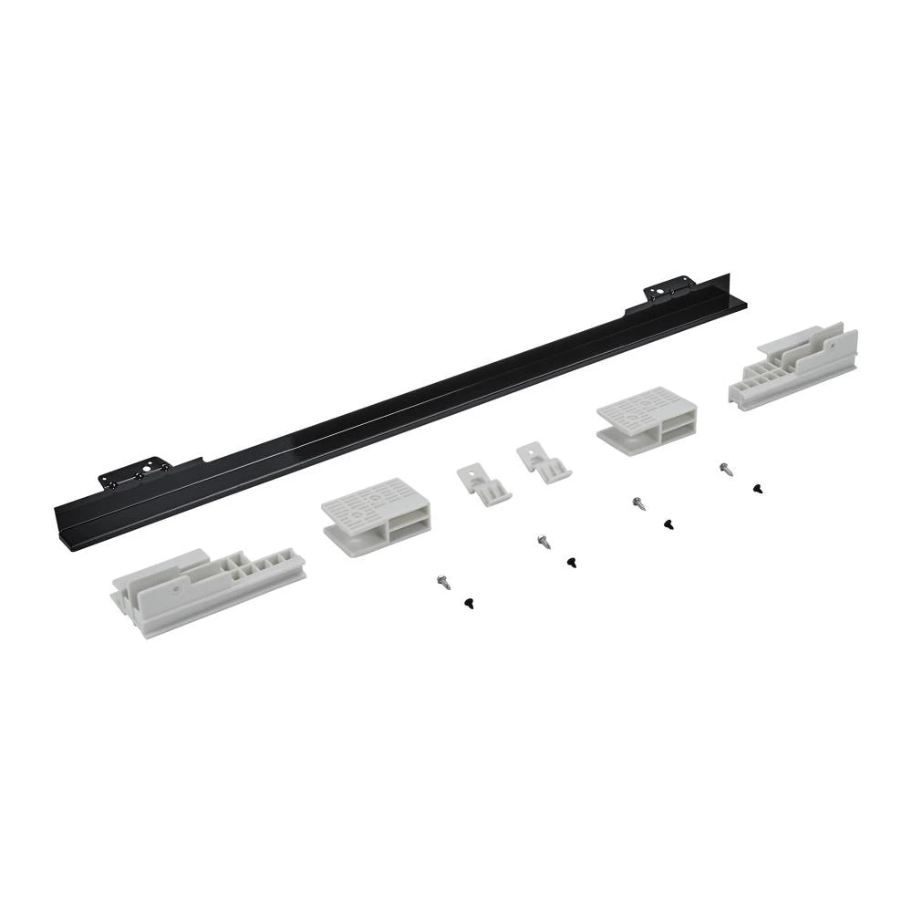 30" Wall Range Flush Installation Trim Kit, Black W10752688, product image 3 of 3