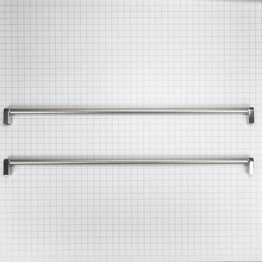 KitchenAid Side-by-Side Refrigerator Handle Kit with Two Handles for Panel-Ready Models W10782873