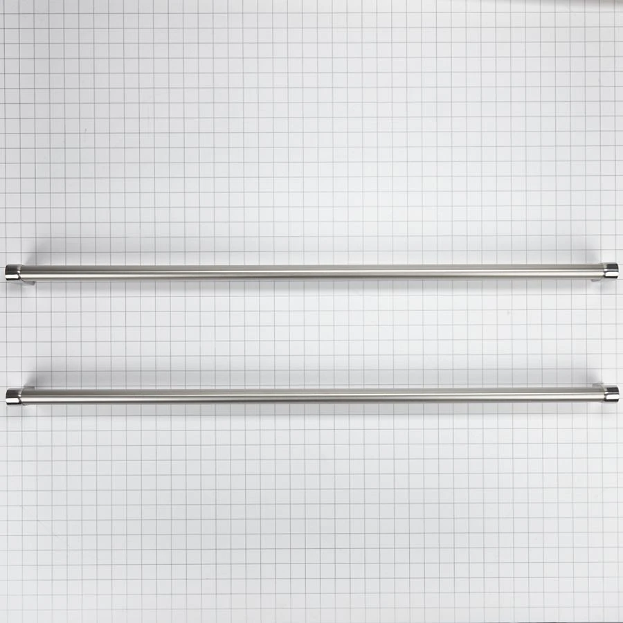 KitchenAid Side-by-Side Refrigerator Handle Kit with Two Handles for Panel-Ready Models W10782873
