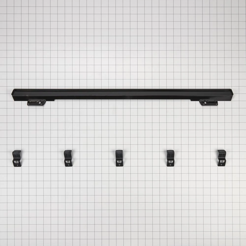 30" Built-In Range Flush Installation Trim Kit, Black, fits JJW3430DB and JJW3830DB W10837578