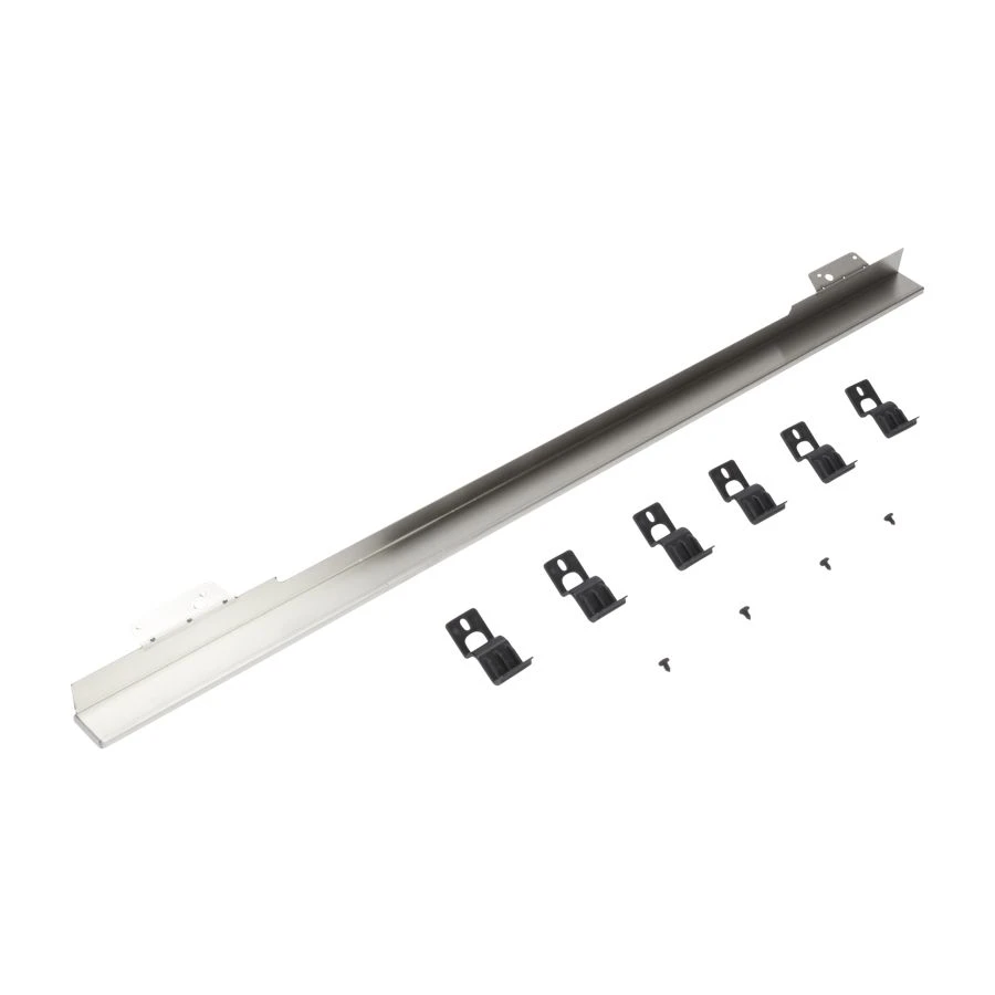 Built-In Range Flush Installation Trim Kit, Stainless Steel, fits JJW3430DS, JJW3430DP, JJW3830DS, and JJW3830DP W10837579