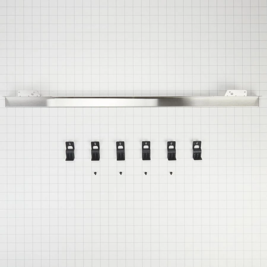 Built-in Range Flush Installation Trim Kit, Stainless Steel, Fits Jjw3430ds, Jjw3430dp, Jjw3830ds, And Jjw3830dp W10837579