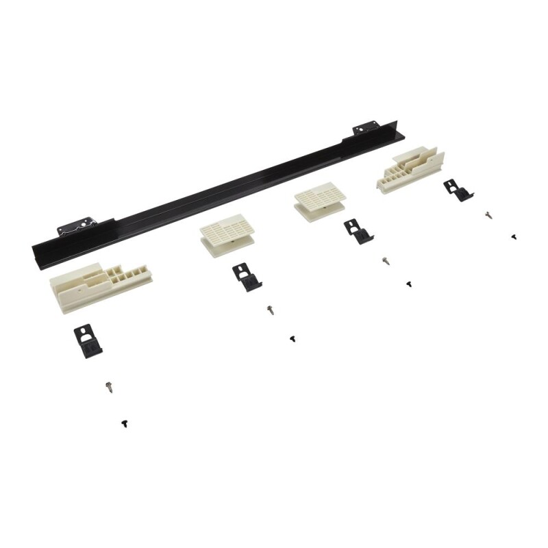 Built-In Range Flush Installation Trim Kit, Black W10837589