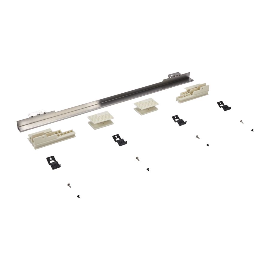 30" Stainless Steel Flush Install Trim Kit W10837591