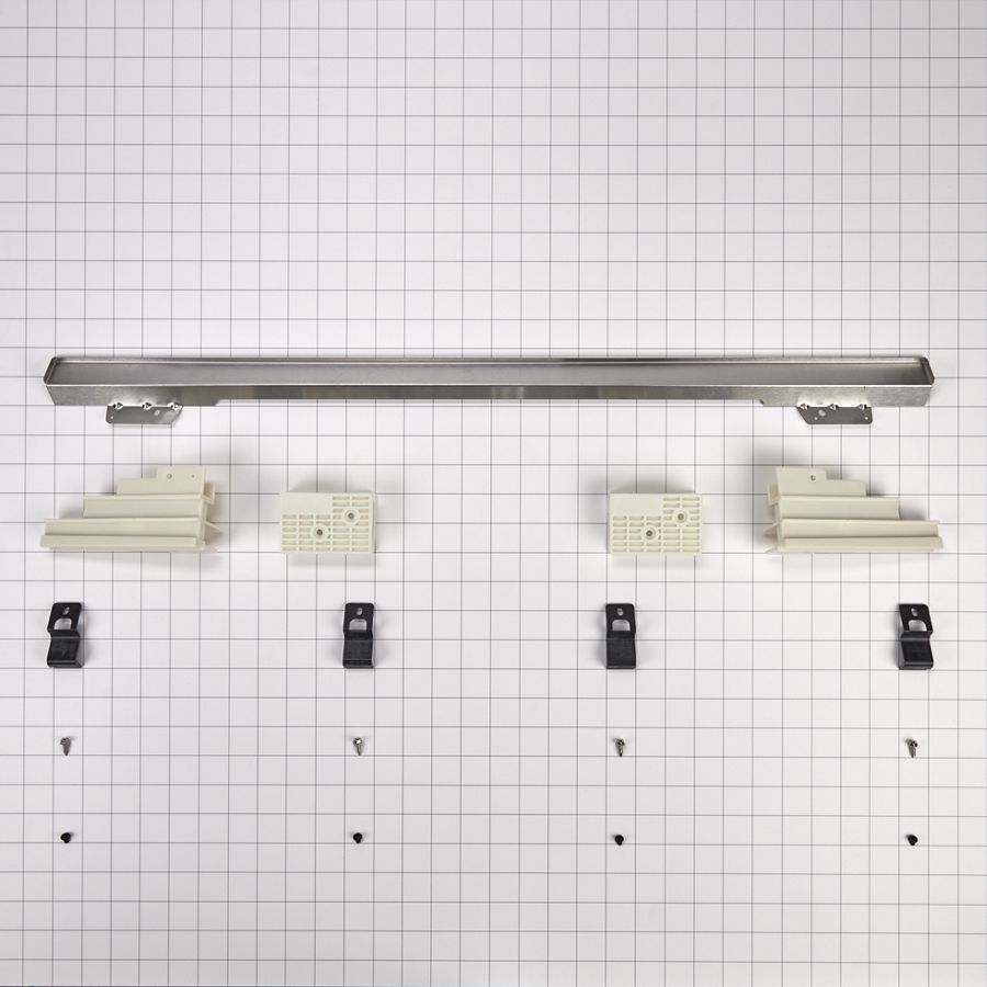 30" Stainless Steel Flush Install Trim Kit W10837591