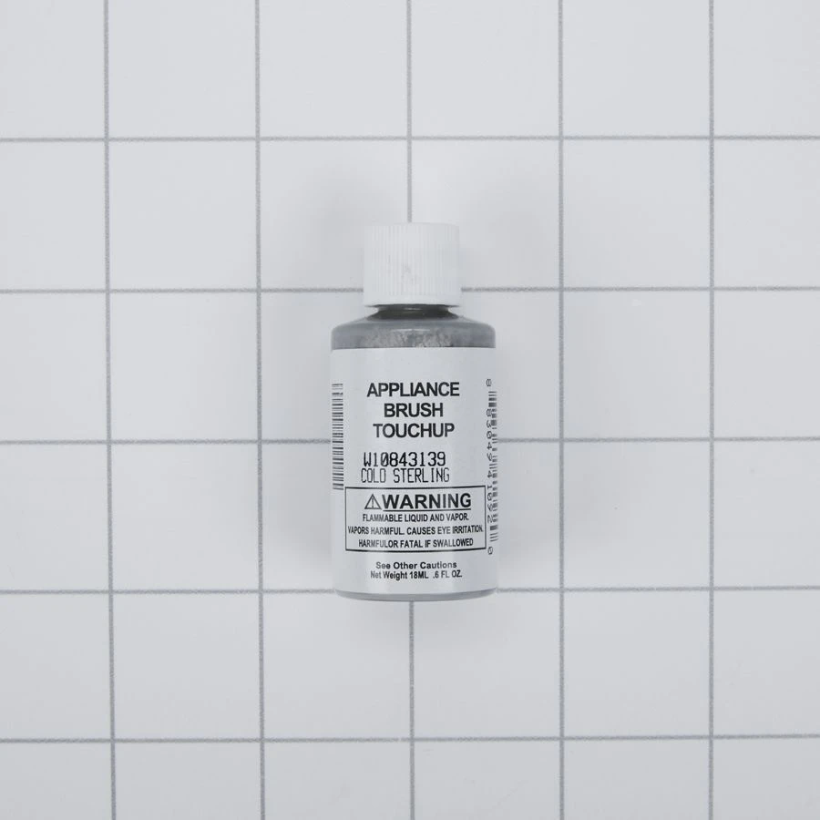 Cold Sterling Appliance Touchup Paint W10843139, product image 2 of 2