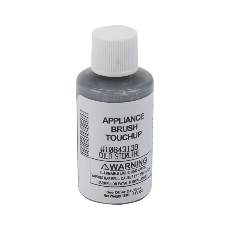 Cold Sterling Appliance Touchup Paint W10843139