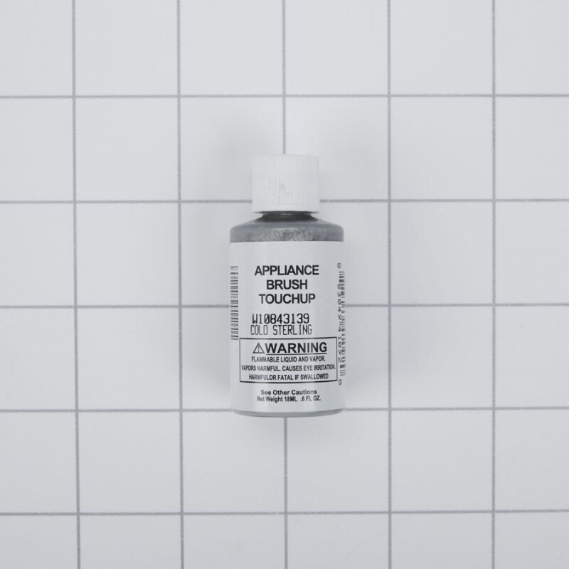 Cold Sterling Appliance Touchup Paint W10843139