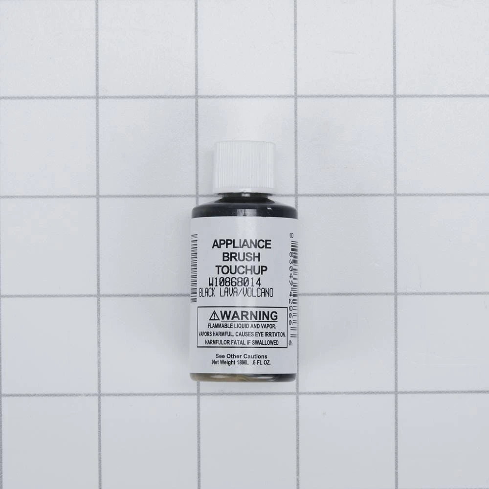 Touch-Up Paint with a Brush - Black Lava/Volcano 0.6-oz W10868014