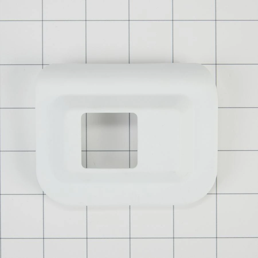 Dryer Door Reversal Kit, white-colored, for Advantage Maytag models with magnets W10895133