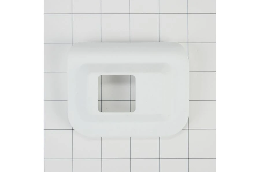 Dryer Door Reversal Kit, white-colored, for Advantage Maytag models with magnets W10895133