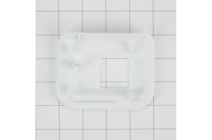 Dryer Door Reversal Kit, white-colored, for Advantage Maytag models with magnets W10895133