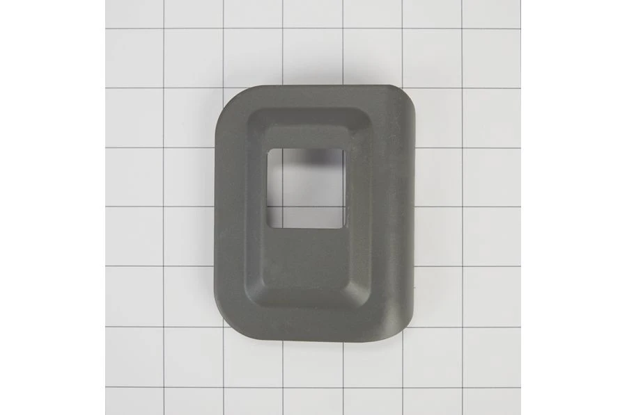 Dryer Door Reversal Kit, chrome shadow colored, for Advantage Maytag models with magnets W10895250