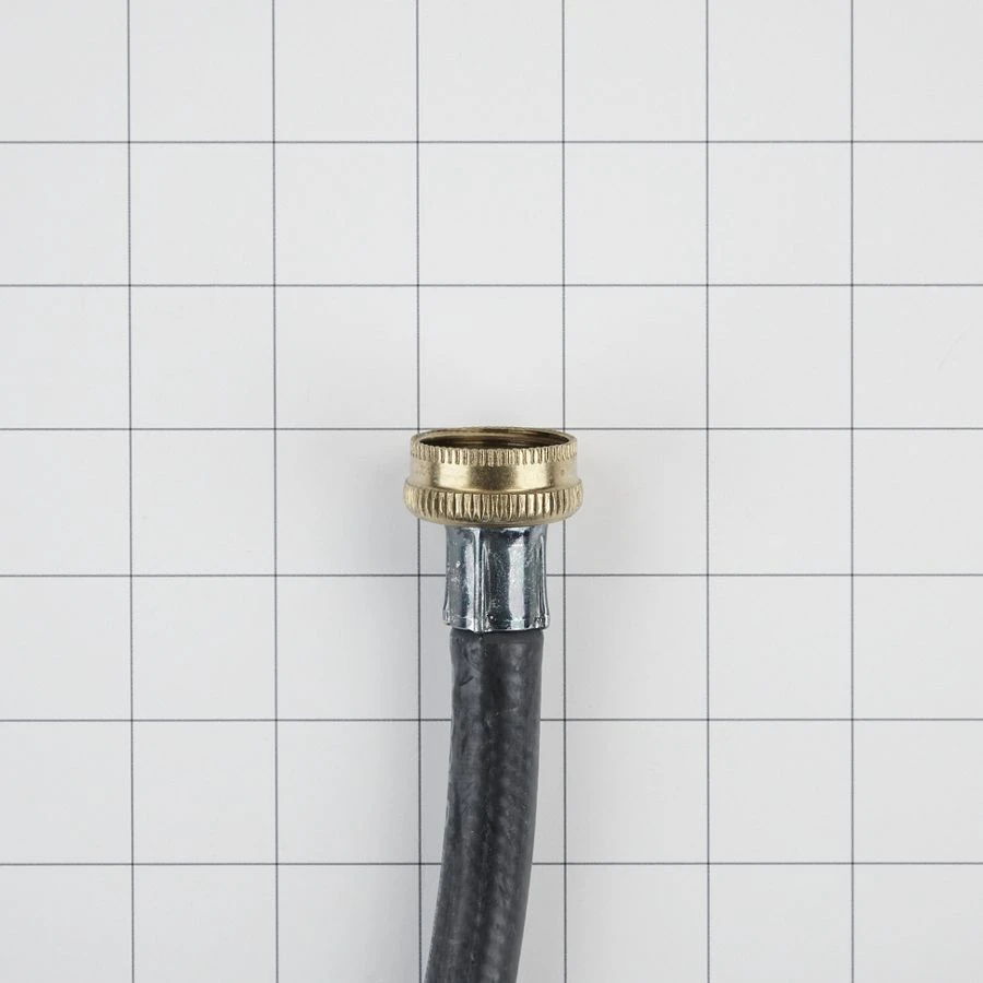 6' Black braided washer fill hoses - 2 pack W11085908