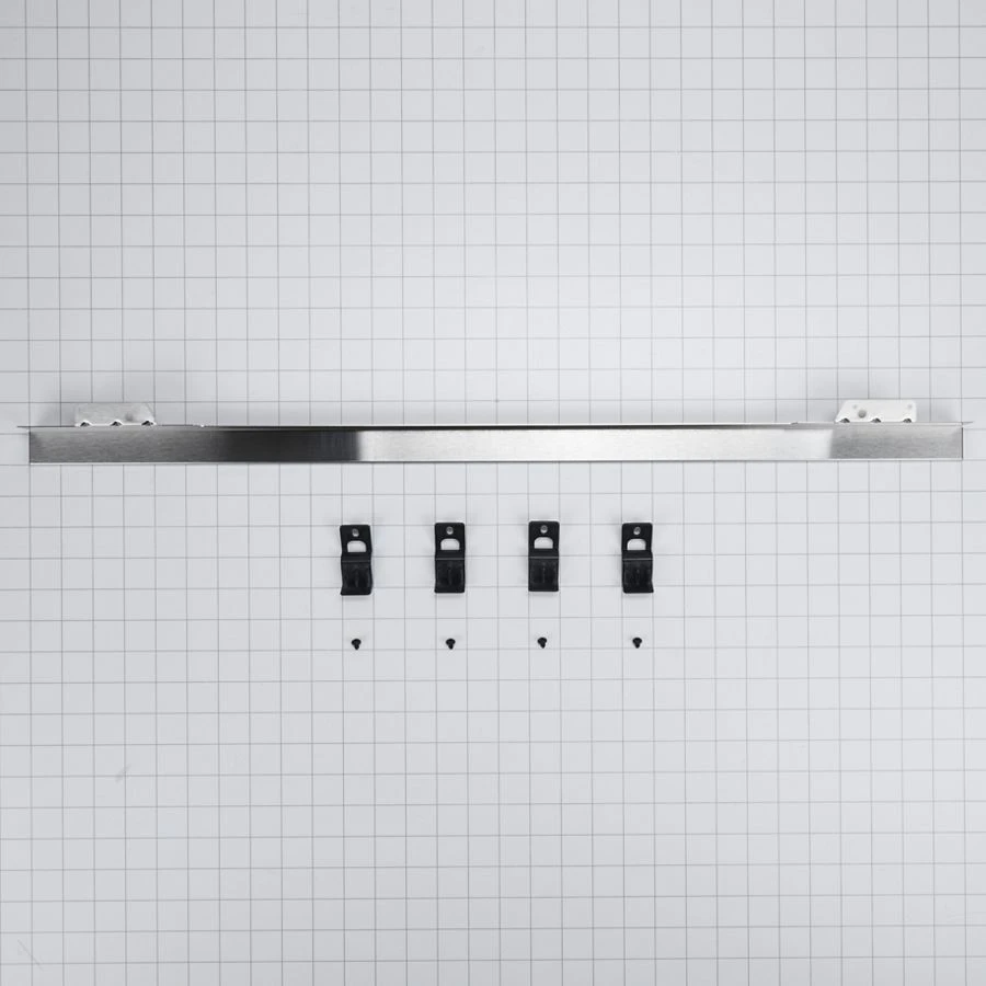 27"/ 30" Built-in Oven Flush Mount Trim Kit, Stainless Steel, With Trim Piece, Mounting Hardware, And Instructions W11123003