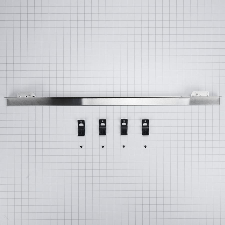 27"/ 30" Built-in Oven Flush Mount Trim Kit, Stainless Steel, With Trim Piece, Mounting Hardware, And Instructions W11123003