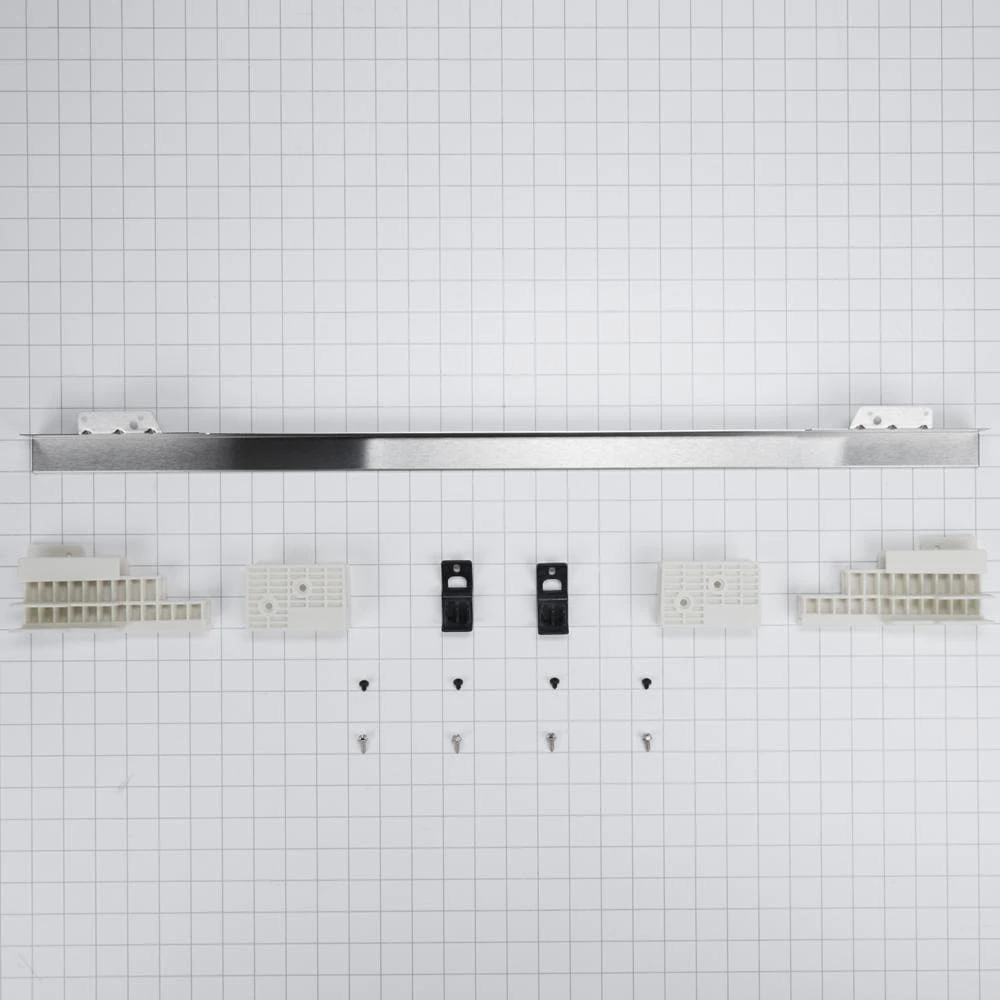 30" Combination Wall Range Flush Installation Trim Kit, Stainless Steel W11123004