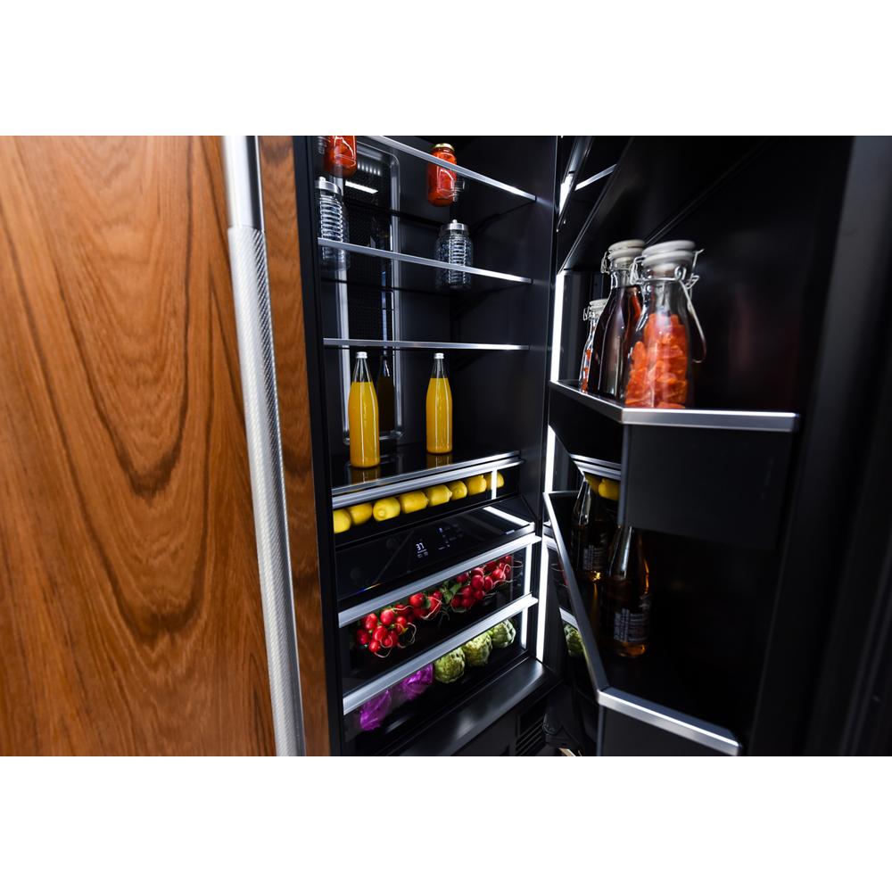 JennAir Rise-Style Built-In Column Refrigerator Handle Assembly - Stainless Steel for Various JBZFR and JBRFR Models W11220303