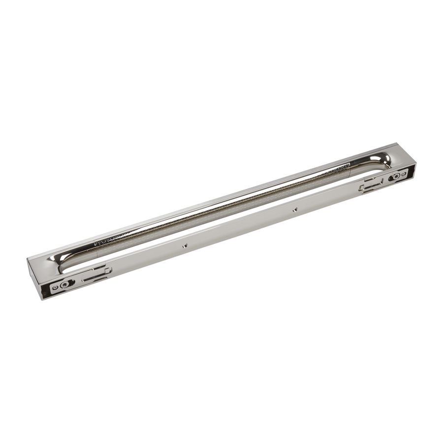 Jennair 24-in Noir-style Dishwasher Handle Kit - Stainless Steel (includes Hardware) W11231236