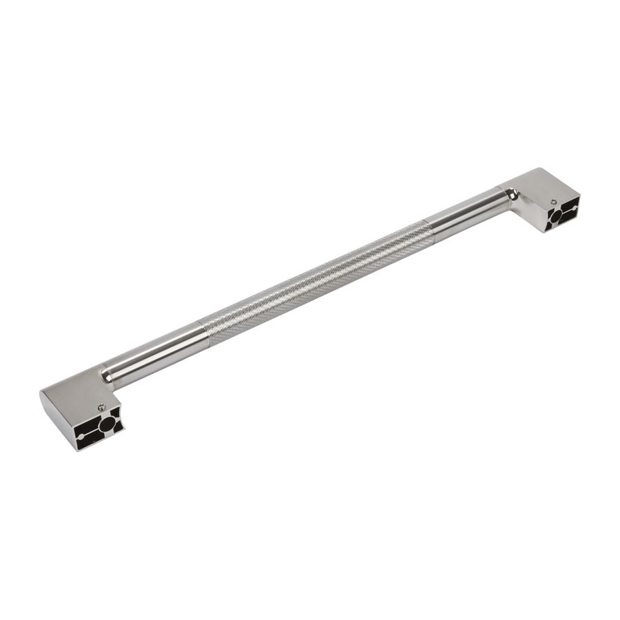 Jennair 24-in Rise-style Dishwasher Handle Kit - Stainless Steel With 20 3/4-in Hole-to-hole Spacing (includes Hardware) W11231237