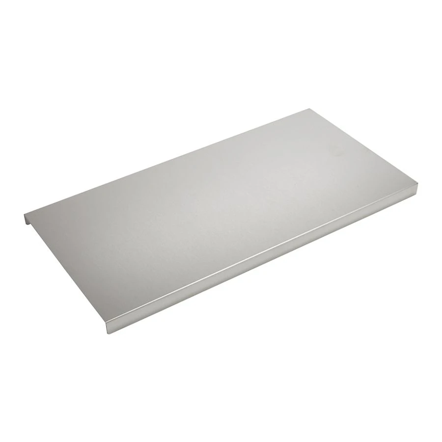 Jennair Range/cooktop Griddle Grill Cover With Lip On One Side - Stainless Steel For Gas/dual Fuel Models Jdrp636,648,748, Jgrp636,648,748, Jgcp636,648 (1-in H X 11 1/8-in L X 22-in D) W11239