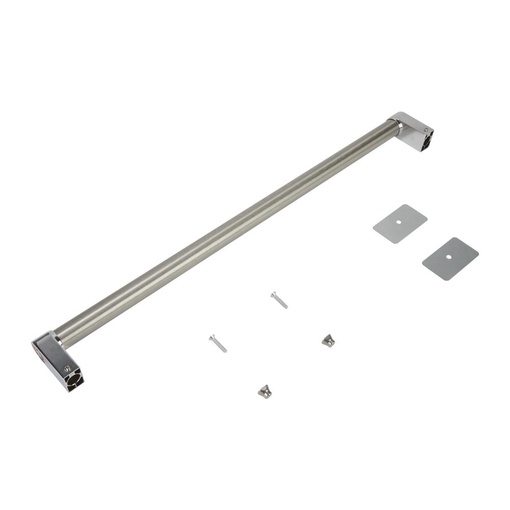 KitchenAid Refrigerator Handle Kit with Two Red Medallions for Panel-Ready Undercounter Models and Wine Cellars - Stainless Steel W11247090