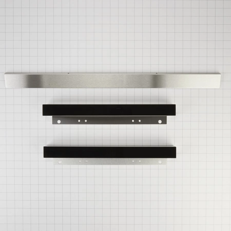 27" Trim Kit For 24" JennairĀ® Microwave, Stainless Steel, Fits Jmdfs24hm Under-counter Built-in Microwave Oven With Drawer Design W11264778