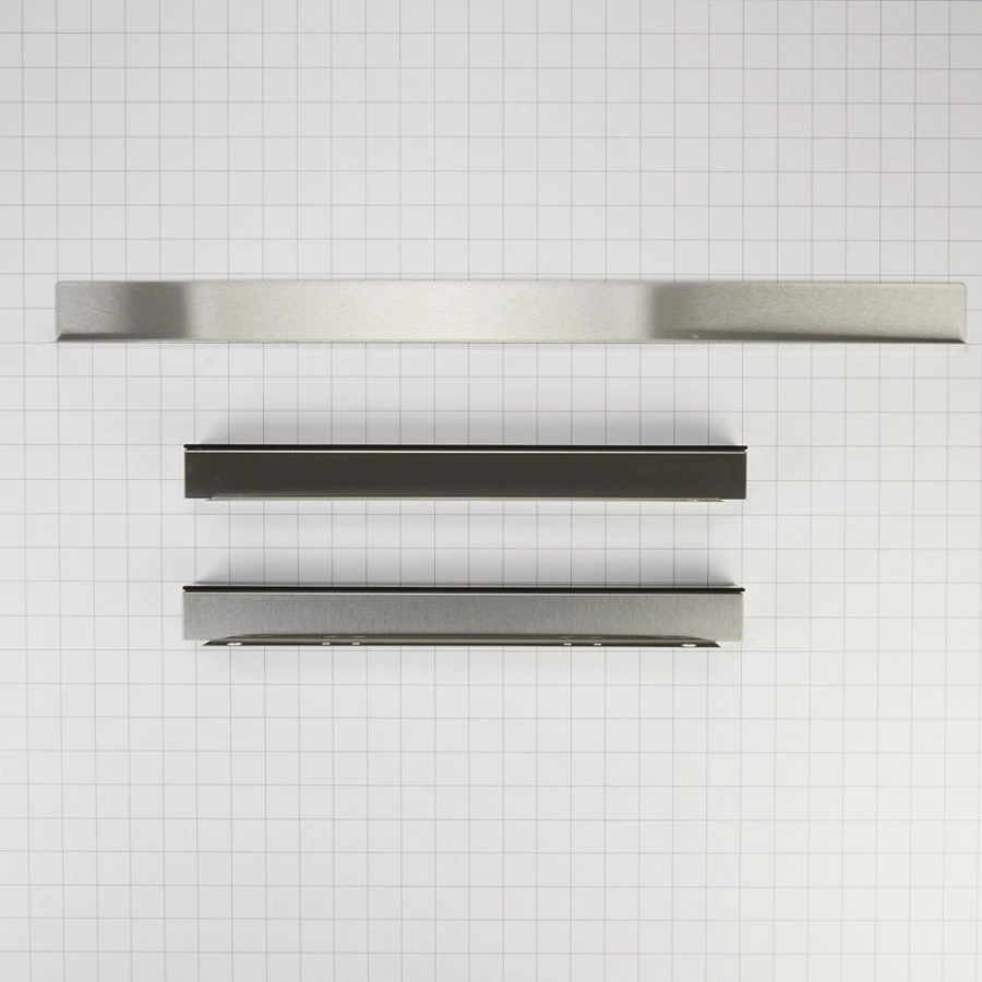 27" Trim Kit For 24" JennairĀ® Microwave, Stainless Steel, Fits Jmdfs24hm Under-counter Built-in Microwave Oven With Drawer Design W11264778