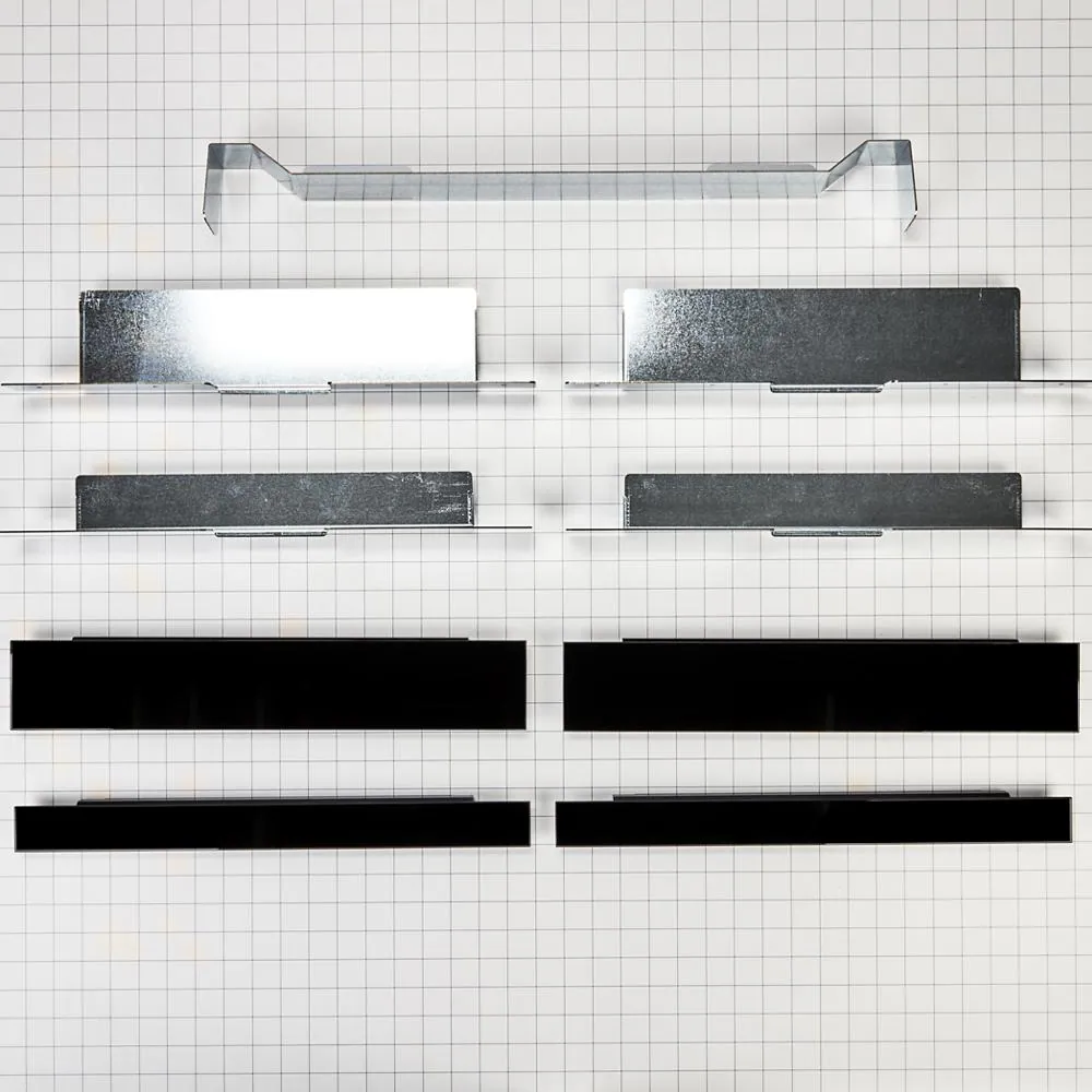 27" or 30" Built-In Oven/Microwave/Coffee Machine Side Trim Cover Kit, Black/Noir W11290015