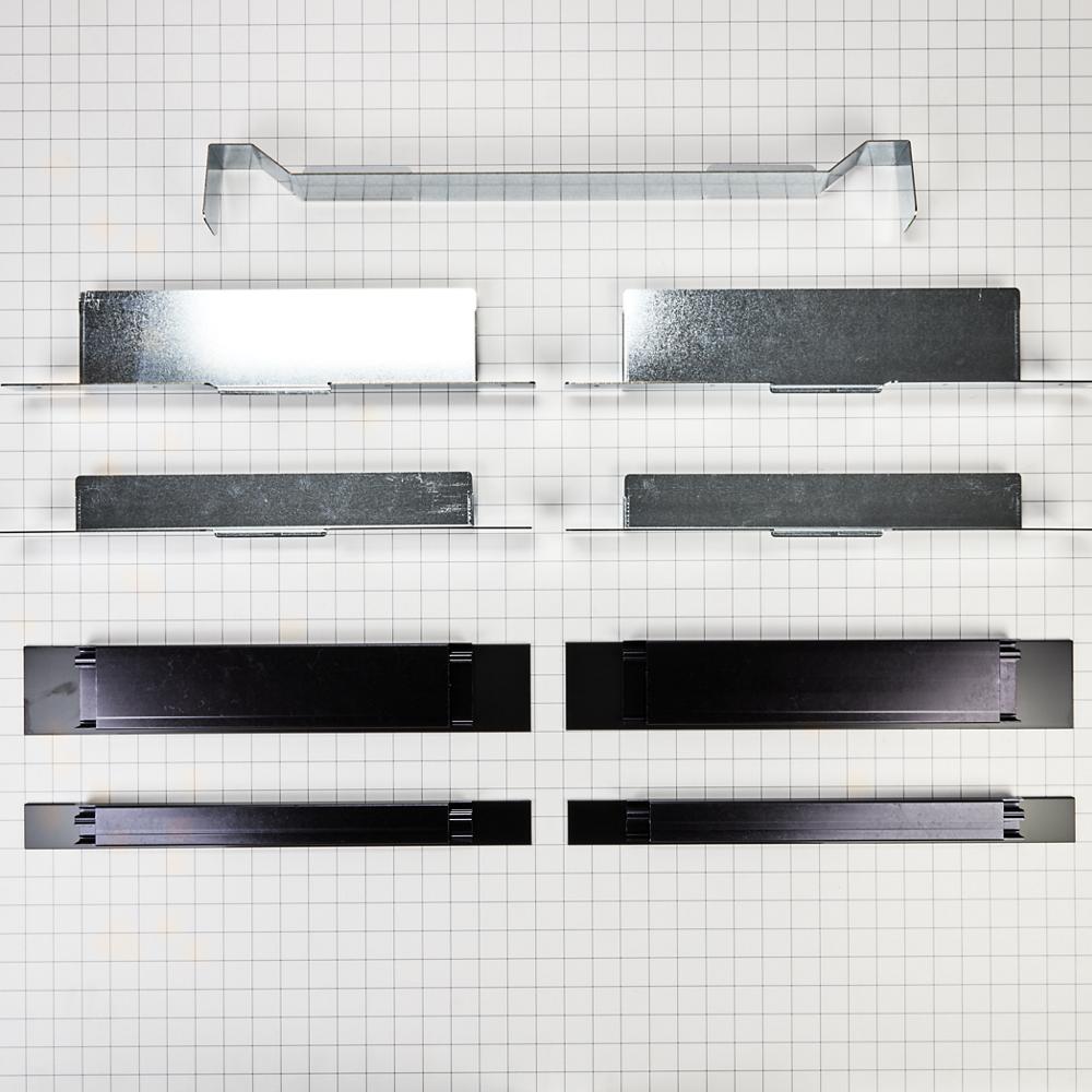27" or 30" Built-In Oven/Microwave/Coffee Machine Side Trim Cover Kit, Black/Noir W11290015