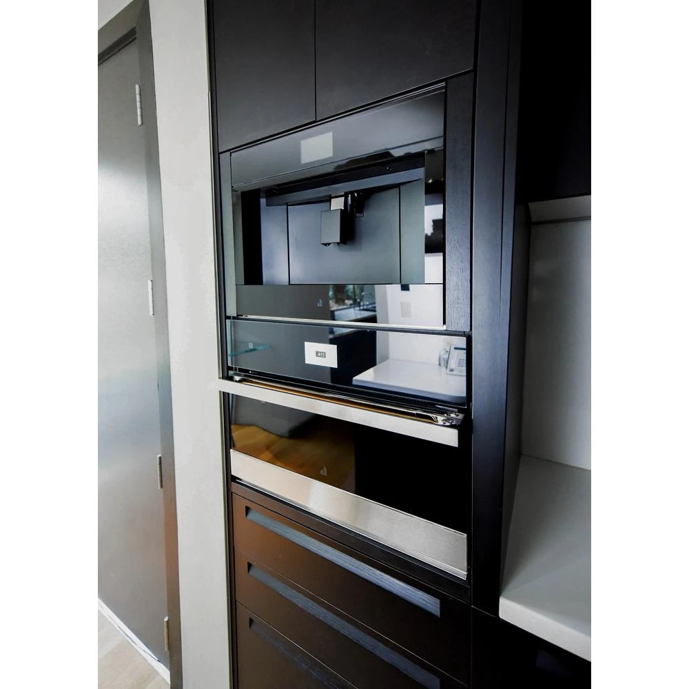 27" or 30" Built-In Oven/Microwave/Coffee Machine Side Trim Cover Kit, Black/Noir W11290015