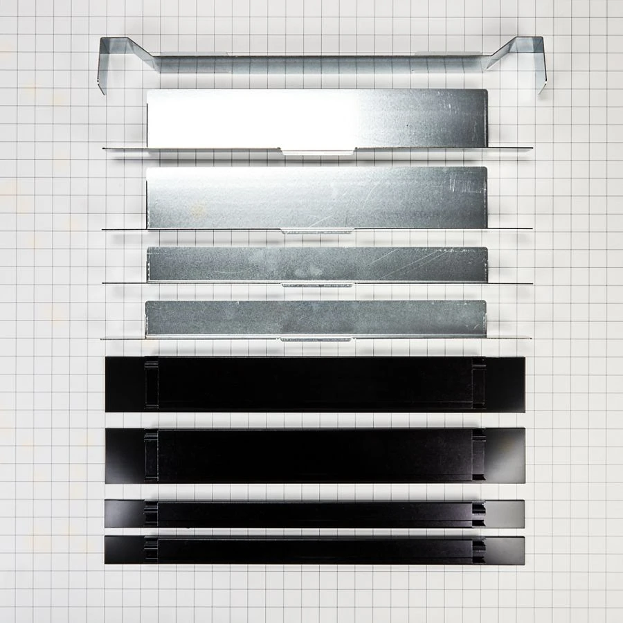 27" Or 30" Built-in Single Oven Side Trim Cover Kit, Black/noir W11312047