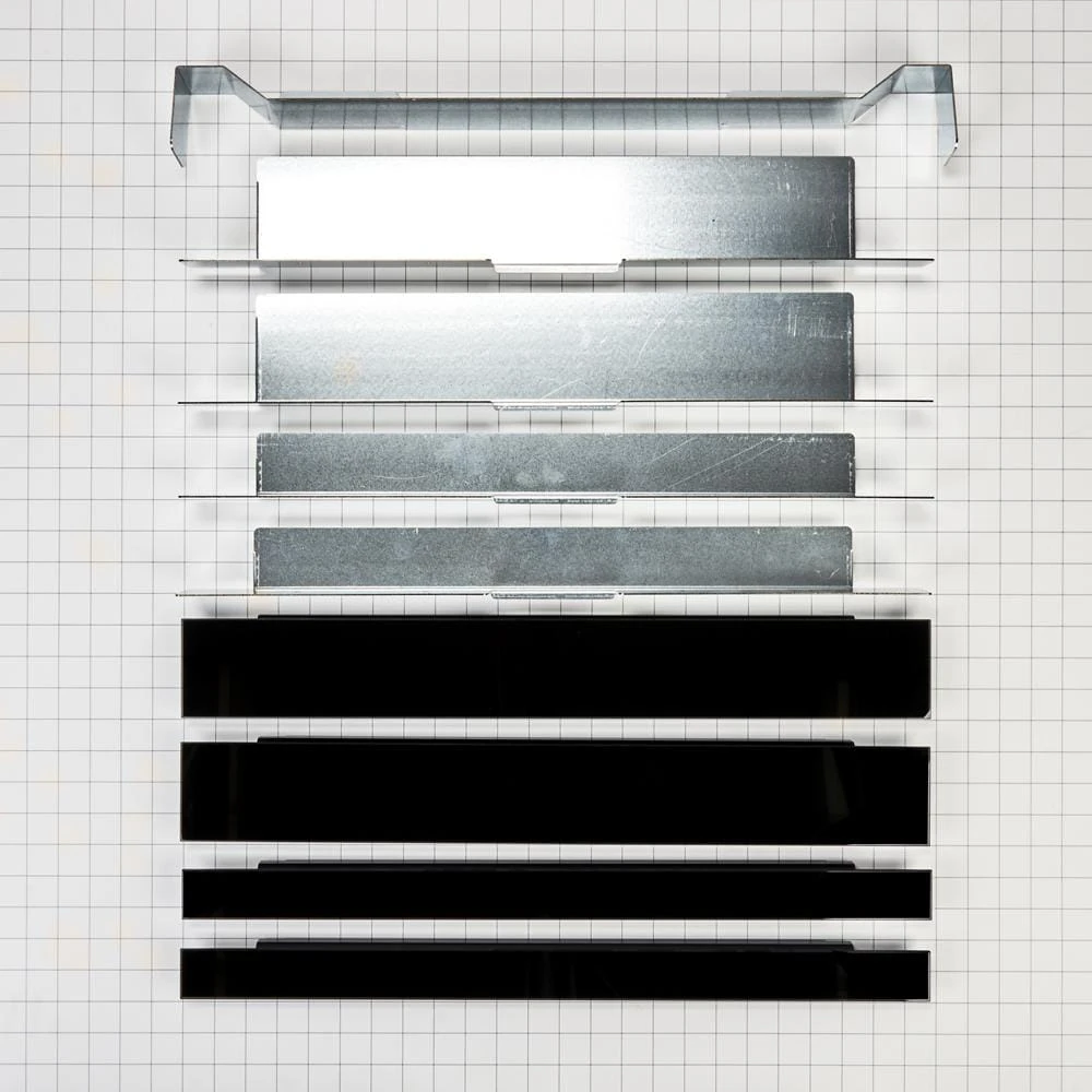 27" or 30" Built-In Single Oven Side Trim Cover Kit, Black/Noir W11312047