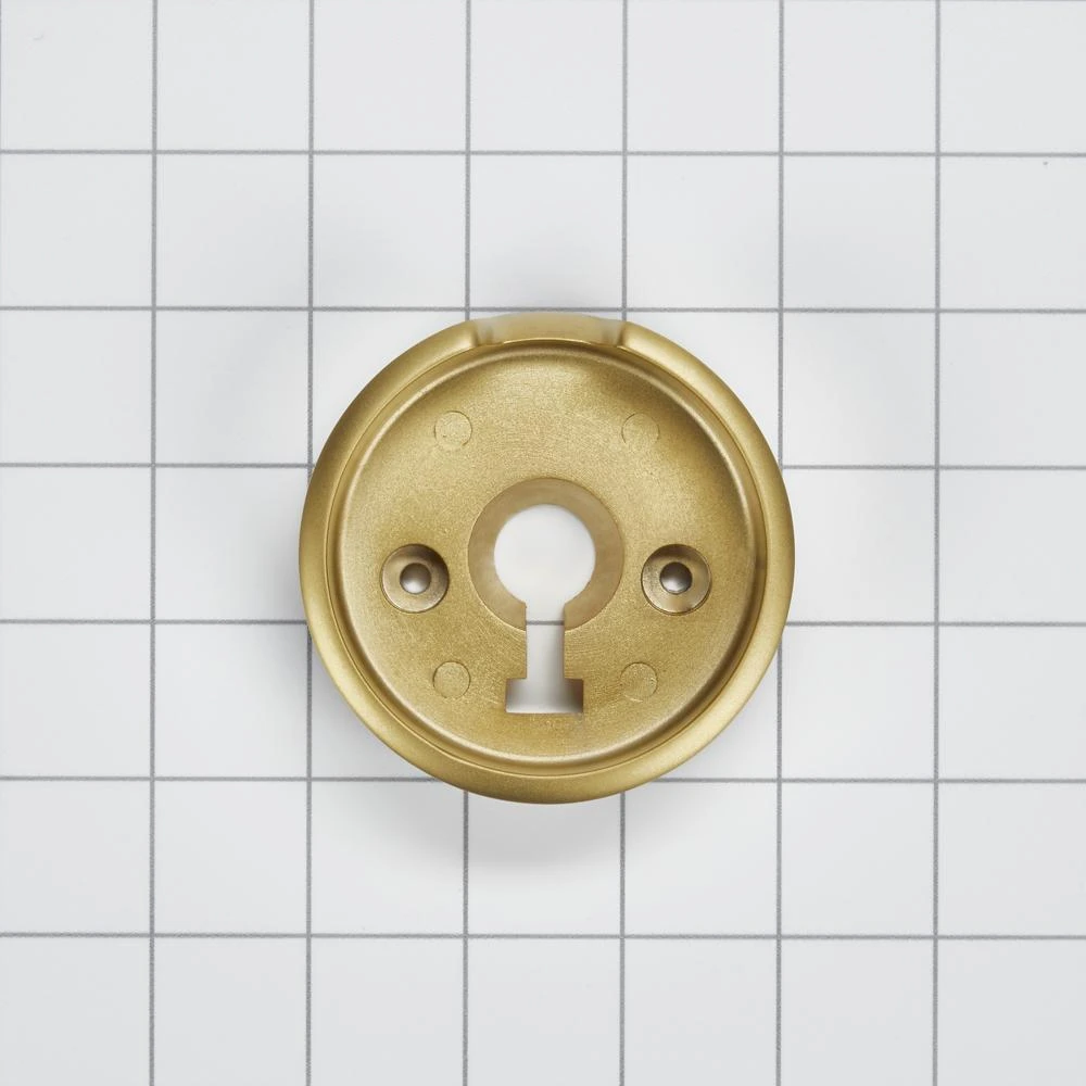 JennAir 3-IN D Single Bezel for Rise-Style Commercial Range and Rangetop Burner Griddle Knobs - Brass W11316873