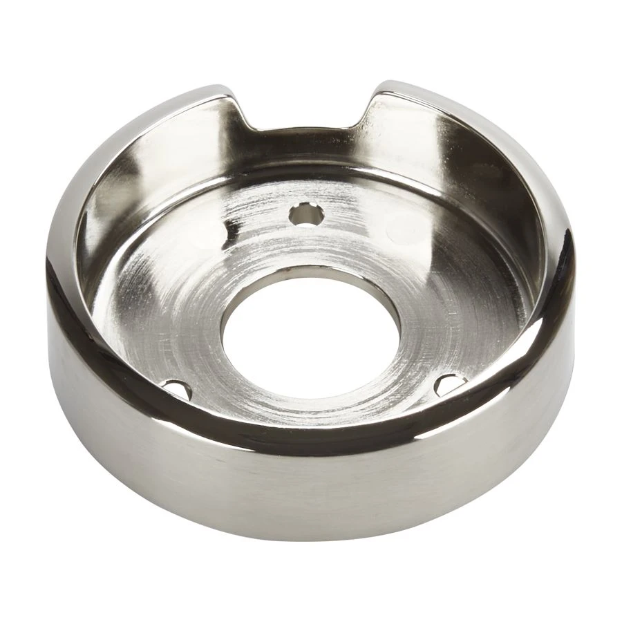 JennAir 3-IN D Single Bezel for Rise-Style Commercial Range and Rangetop Oven Knobs - Chrome W11317499