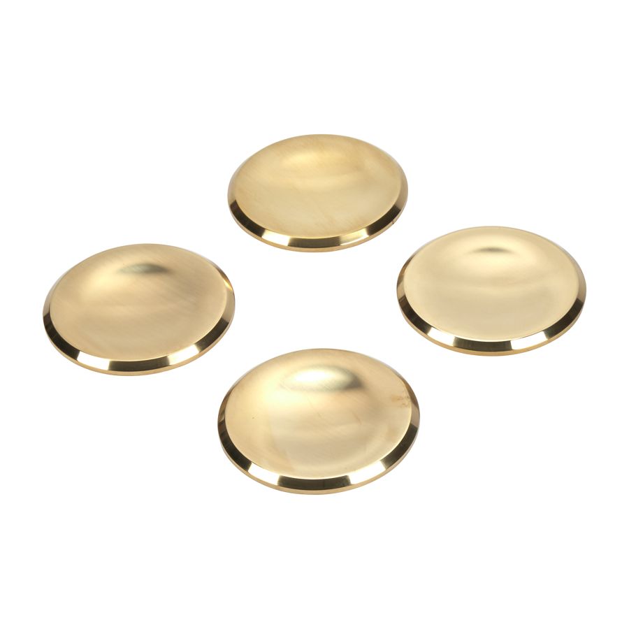 Jennair Large Burner Cap (set Of 4) For Rise And Noir-style Commercial Range And Rangetops - Brass W11323014