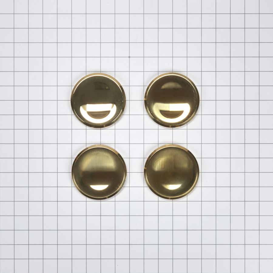Jennair Large Burner Cap (set Of 4) For Rise And Noir-style Commercial Range And Rangetops - Brass W11323014