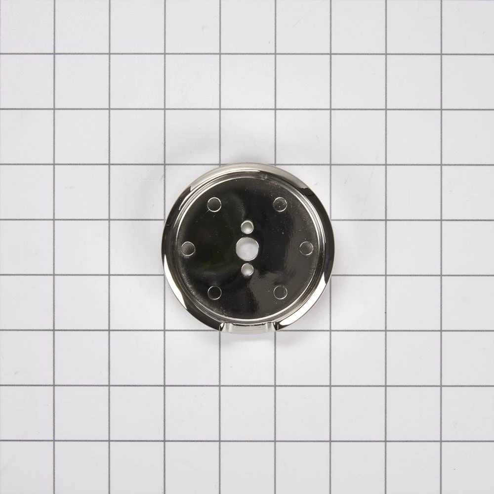 JennAir 3-IN D Single Bezel for Rise-Style Commercial Range and Rangetop Griddle Knobs - Chrome W11323024