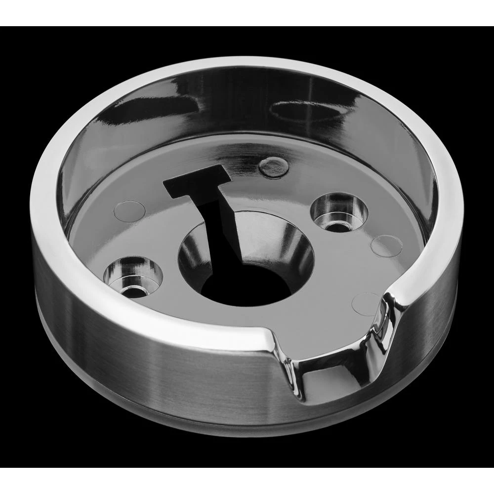 JennAir Single Bezel for Rise-Style Commercial Range and Rangetop Griddle Knobs - Chrome W11323061