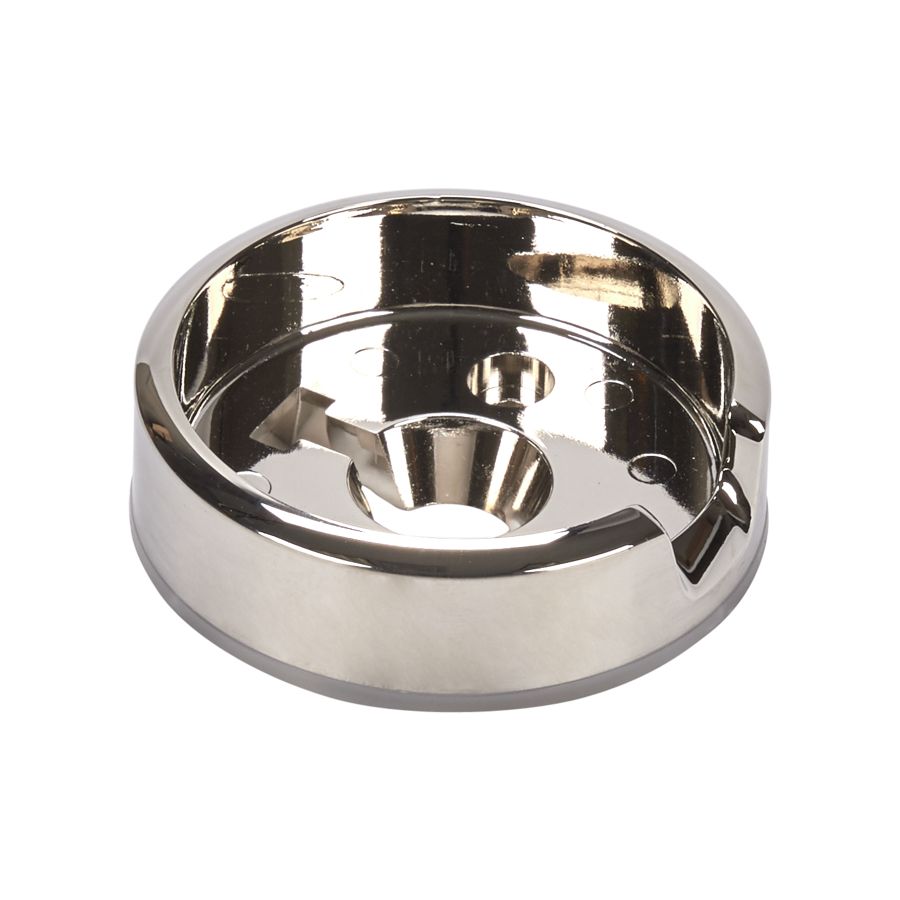 Jennair Single Bezel For Rise-style Commercial Range And Rangetop Griddle Knobs - Chrome W11323061