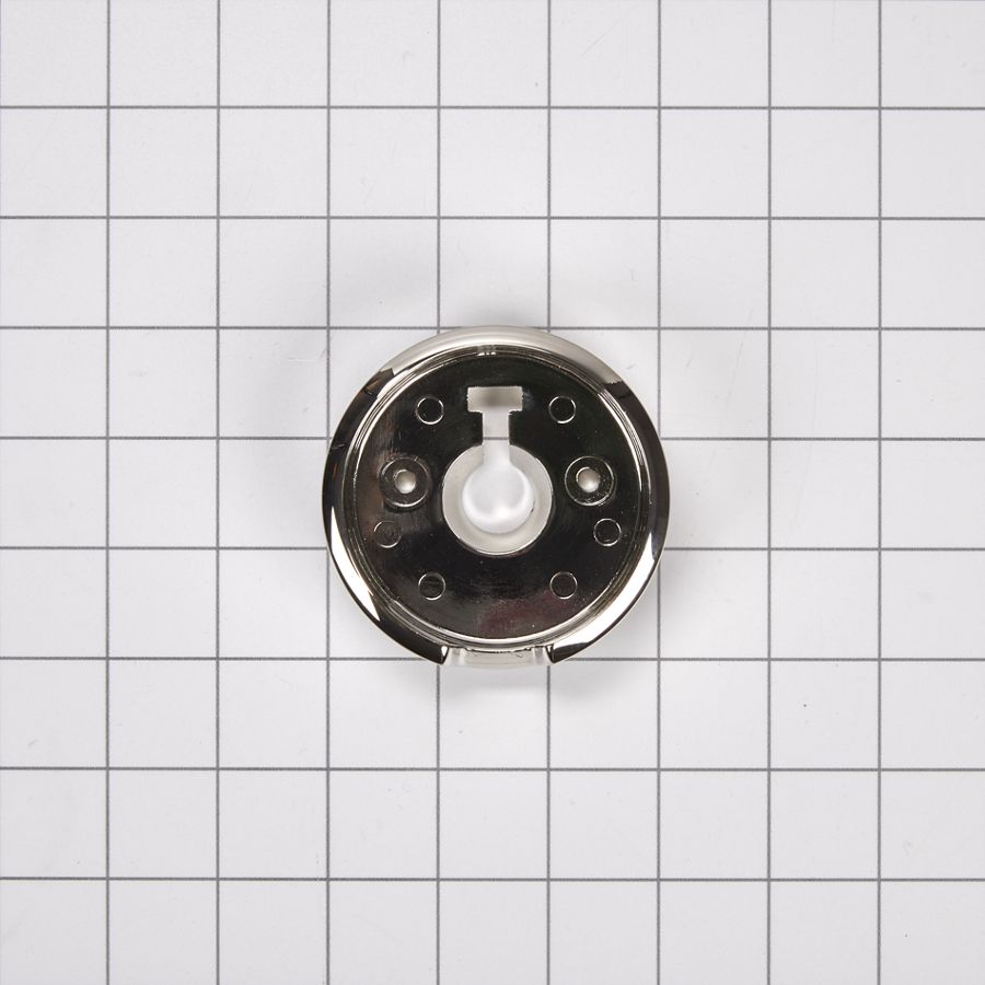 Jennair Single Bezel For Rise-style Commercial Range And Rangetop Griddle Knobs - Chrome W11323061