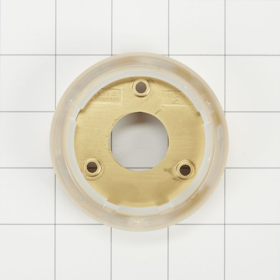 Jennair Single Bezel For Rise-style Commercial Range And Rangetop Griddle Knobs - Brass W11323067