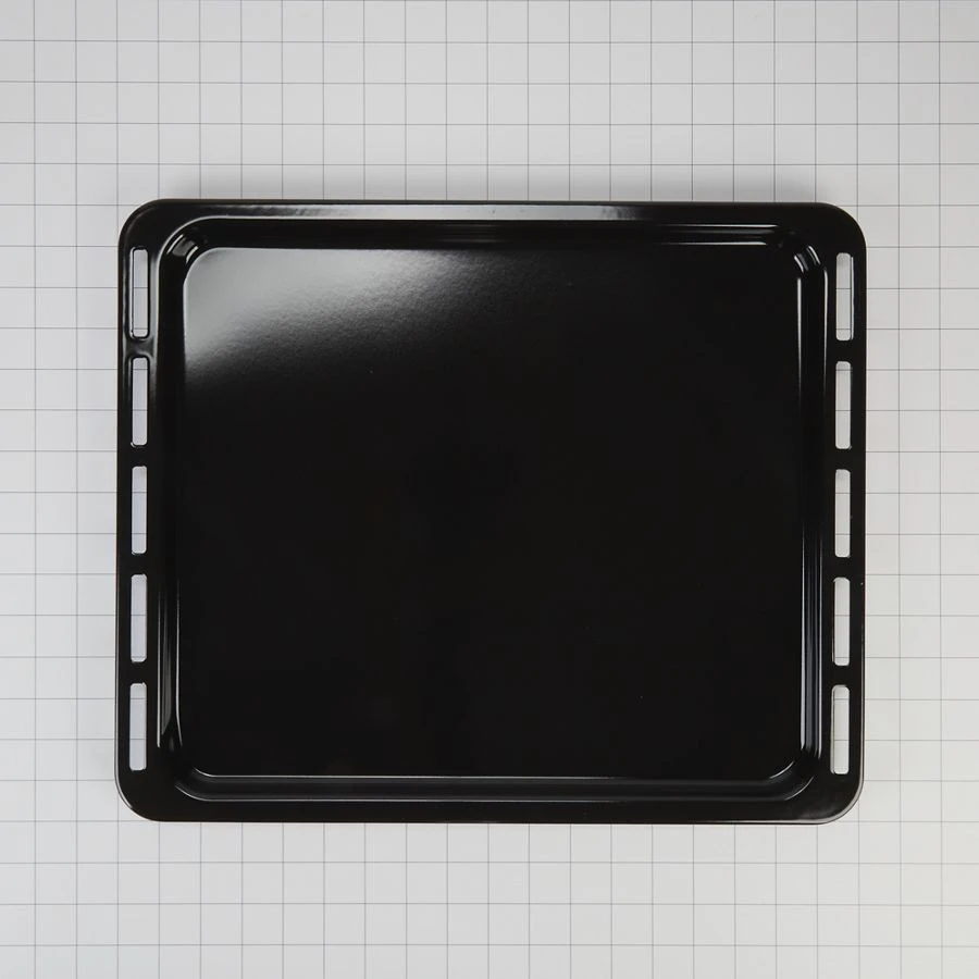 Built-In Oven Baking Tray for Models WOS52ES4MZ/B/W, YOS52ES4MZ, WOD52ES4MZ/B/W, KOSC504PPS, YKOSC504PPS, KODC504PPS (17.75-IN L X 14.75-IN W X 0.75-IN D) W11348807