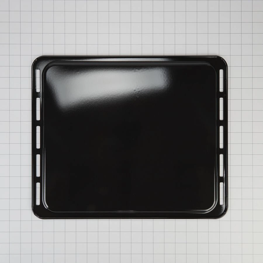 Built-In Oven Baking Tray for Models WOS52ES4MZ/B/W, YOS52ES4MZ, WOD52ES4MZ/B/W, KOSC504PPS, YKOSC504PPS, KODC504PPS (17.75-IN L X 14.75-IN W X 0.75-IN D) W11348807