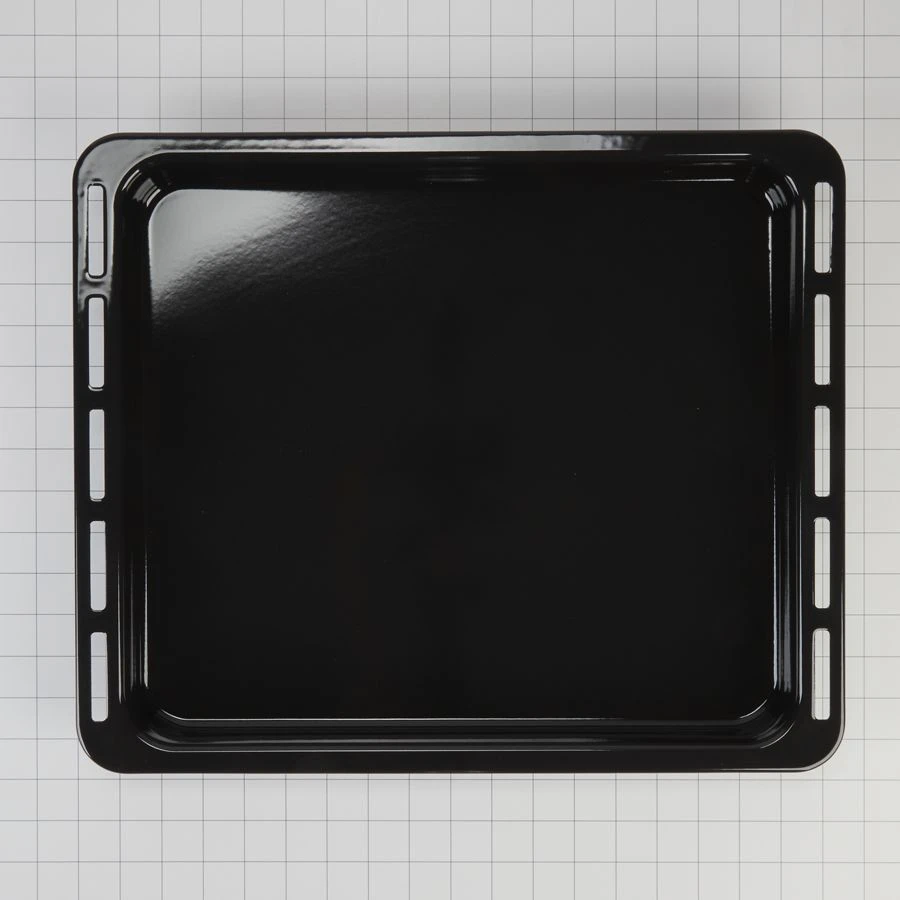 Built-In Oven Baking Tray for Models WOS52ES4MZ/B/W, YOS52ES4MZ, WOD52ES4MZ/B/W, KOSC504PPS, YKOSC504PPS, KODC504PPS (17.75-IN L X 14.75-IN W X 0.75-IN D) W11348808